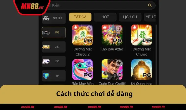 Nổ Hũ MN88 1 Cách thức chơi dễ dàng