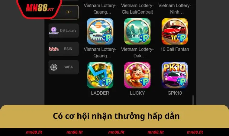 Xổ Số MN88 3 Có cơ hội nhận thưởng hấp dẫn