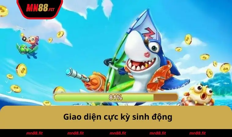Giao diện cực kỳ sinh động