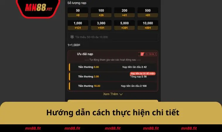 Hướng dẫn cách thực hiện