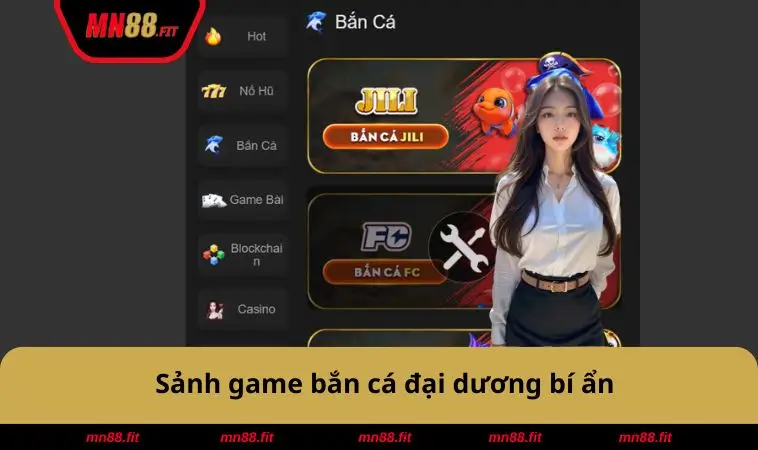 Sảnh game bắn cá đại dương bí ẩn