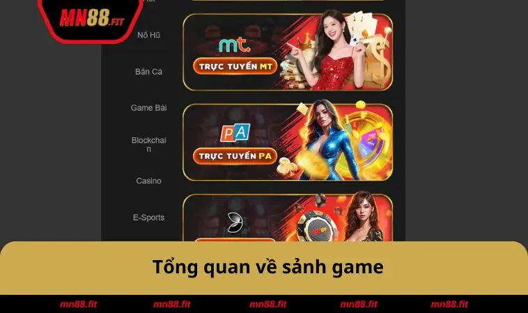 Tổng quan về sảnh game