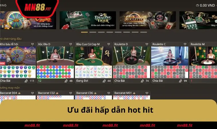 Ưu đãi hấp dẫn hot hit